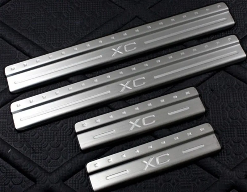 door sill/scuff plate stainless steel door sill exterior total brand product for VOLVO XC60 2009-2015 Car styling 4pcs/SET
door sill/scuff plate stainless steel door sill exterior total brand product for VOLVO XC60 2009-2015 Car styling 4pcs/SET