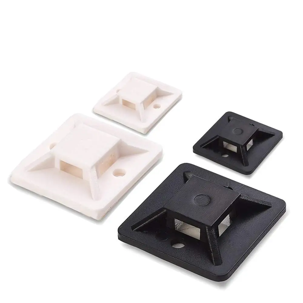 50pcs 30pcs Super-Adhesive Cable Tie Mounts For Fast, Frustration-Free Wire Management
50pcs 30pcs Super-Adhesive Cable Tie Mounts For Fast, Frustration-Free Wire Management