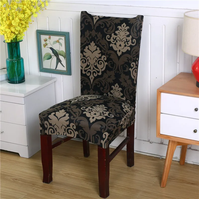 Chair Covers Spandex Slipcover Modern Removable Anti-dirty Kitchen Seat Case Stretch Chair Cover for Weddings Party Office
Chair Covers Spandex Slipcover Modern Removable Anti-dirty Kitchen Seat Case Stretch Chair Cover for Weddings Party Office