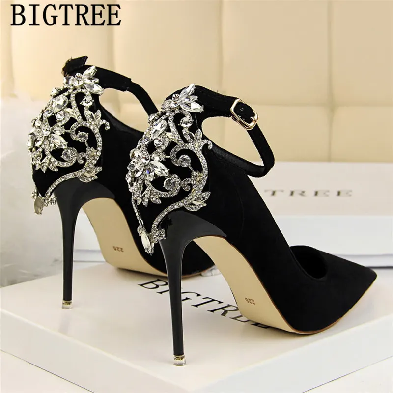 New Arrival 2022 Mary Jane Shoes Wedding Heels Rhinestone Shoes Women Red Heels Ladies Pumps Bigtree Shoes Crystal Heels Buty
New Arrival 2022 Mary Jane Shoes Wedding Heels Rhinestone Shoes Women Red Heels Ladies Pumps Bigtree Shoes Crystal Heels Buty