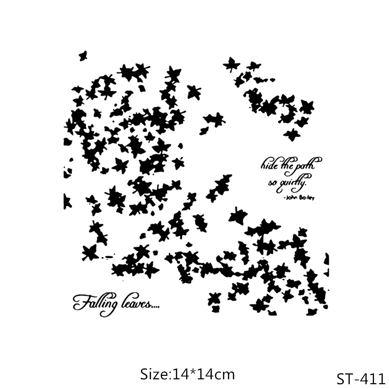 Falling Leaves Clear Silicone Stamp/Seal for DIY Scrapbooking/Photo Album Decorative Card Making Clear Stamps /Seamless Stamp
Falling Leaves Clear Silicone Stamp/Seal for DIY Scrapbooking/Photo Album Decorative Card Making Clear Stamps /Seamless Stamp