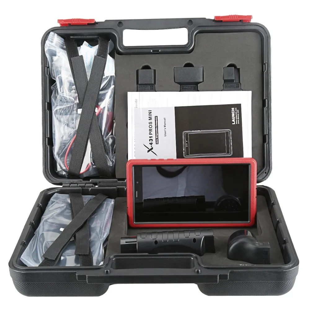 Original LAUNCH X431 PRO Mini 6.8'' Tablet PC Auto Diagnostic Tool 2 Years Free Update WiFi/Bluetooth Full System Mini X431 Pro
Original LAUNCH X431 PRO Mini 6.8'' Tablet PC Auto Diagnostic Tool 2 Years Free Update WiFi/Bluetooth Full System Mini X431 Pro