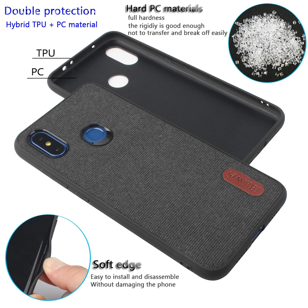 Fabric Case for Xiaomi Redmi Note 7 5 6Pro 6A Cloth Texture CaseGlobal Mi 9 8 SE Lite Mix 2S A1 5X POCOPHONE F1 Back Covers Man
Fabric Case for Xiaomi Redmi Note 7 5 6Pro 6A Cloth Texture CaseGlobal Mi 9 8 SE Lite Mix 2S A1 5X POCOPHONE F1 Back Covers Man