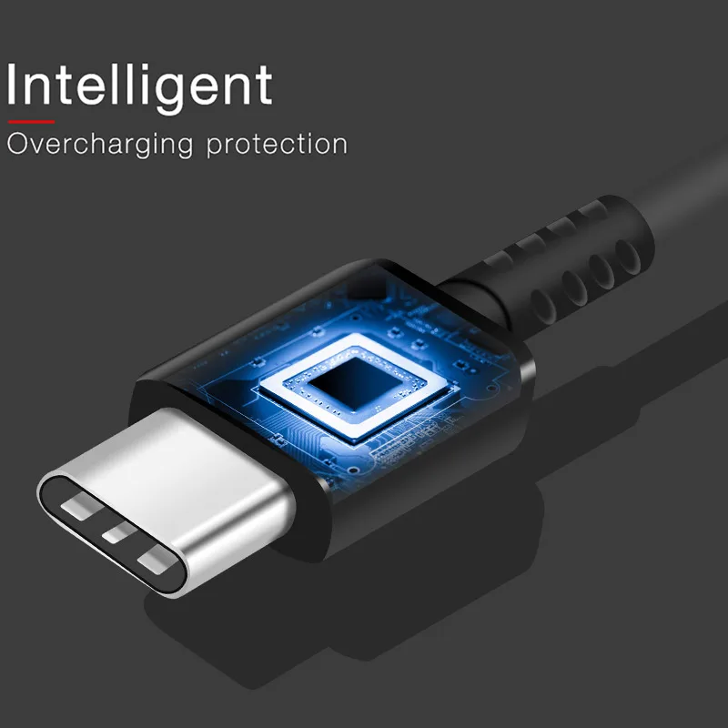 Оригинальный кабель USB Type C зарядный Type-C провод шнур для Samsung Galaxy A5 A7 2017 A8 A9 2018 A8s S8/S9