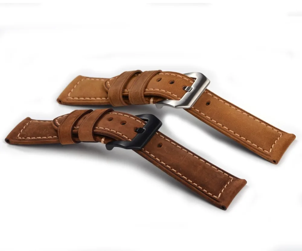 EACHE Fit smart watch bands Vintage Matte Calfskin Leather Band High Qualty Genuine Leather Watchband Watch Strap 22mm 24mm 26mm
EACHE Fit smart watch bands Vintage Matte Calfskin Leather Band High Qualty Genuine Leather Watchband Watch Strap 22mm 24mm 26mm