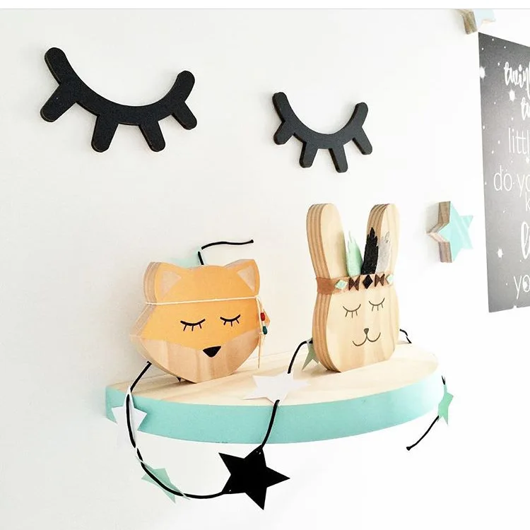 Wall Wooden Eyelash On Wall Sticker Decorate In children's room Material wood with certification
Wall Wooden Eyelash On Wall Sticker Decorate In children's room Material wood with certification