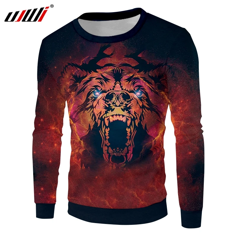 UJWI Man Pullovers Fashion Loose Red tiger 3D Sweatshirts Printed animal Casual Large Size Clothing Autumn Dropshipping
UJWI Man Pullovers Fashion Loose Red tiger 3D Sweatshirts Printed animal Casual Large Size Clothing Autumn Dropshipping