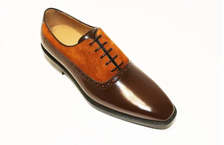 Goodyear Men's Handamde Dress Shoes Lace Up Genuine Leather Mix Colour Luxury Smart Casual Oxfords Carved Patchwork Derby Shoes
Goodyear Men's Handamde Dress Shoes Lace Up Genuine Leather Mix Colour Luxury Smart Casual Oxfords Carved Patchwork Derby Shoes