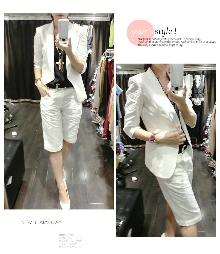 Women Clothes Spring and Autumn Fashion Casual Cotton and Linen Two-piece Suit Female Slim Slimming Shorts Linen Suit Tide
Women Clothes Spring and Autumn Fashion Casual Cotton and Linen Two-piece Suit Female Slim Slimming Shorts Linen Suit Tide