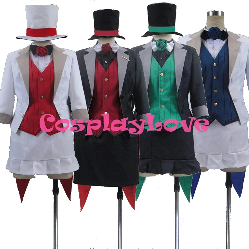 Новый сделанный на заказ японский аниме Love Live! UR Minami kotory Koizumi Hanayo Nishikino Maki June Magician Ver. Костюм для косплея
Новый сделанный на заказ японский аниме Love Live! UR Minami kotory Koizumi Hanayo Nishikino Maki June Magician Ver. Костюм для косплея