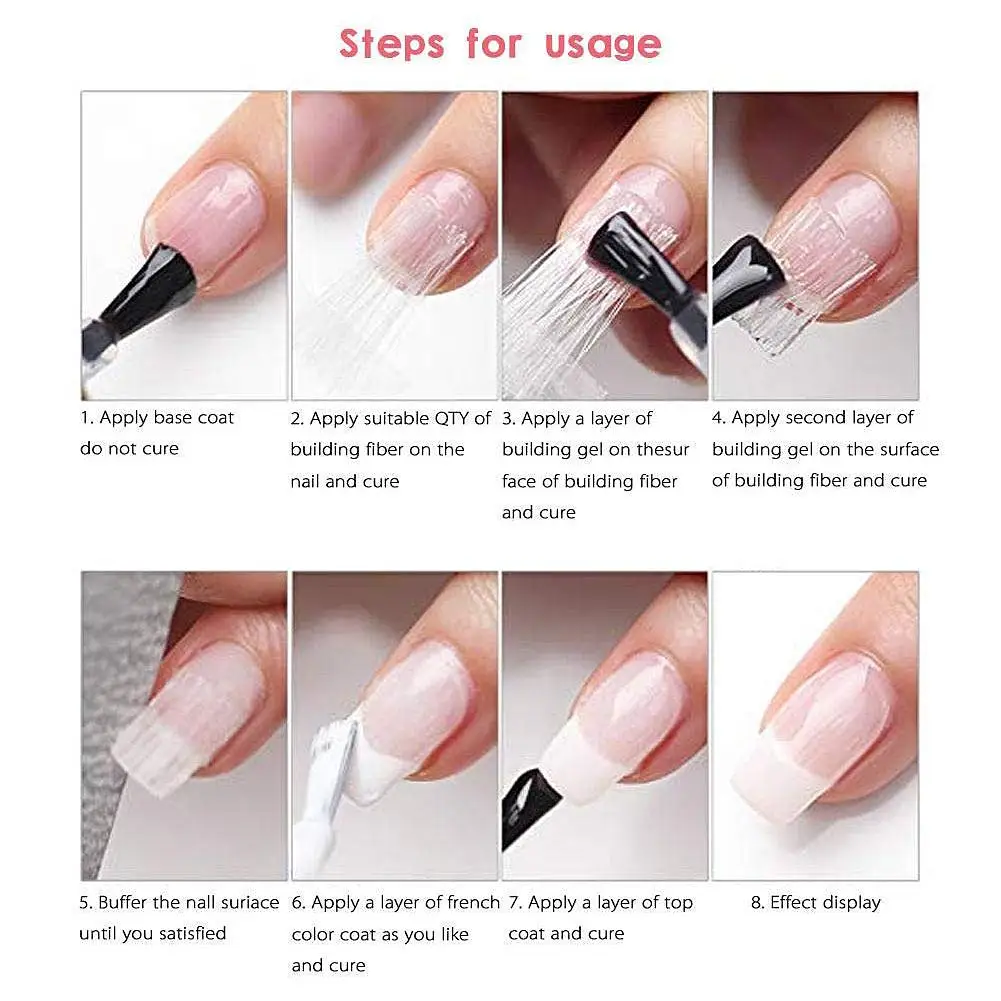 Professional Nail Extension Kits Fibernails Fiberglass Arcylic Fiber Nails Building Tweezer Manicure Tools For Nail Air Salon
Professional Nail Extension Kits Fibernails Fiberglass Arcylic Fiber Nails Building Tweezer Manicure Tools For Nail Air Salon