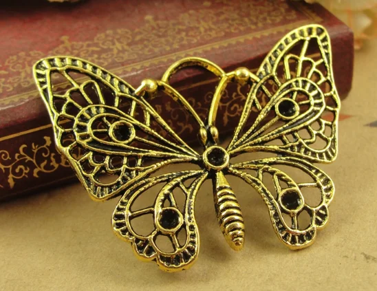 30pcs charm butterfly pendant 48*37MM 5.6g Antique silver bronze gold Accessories Handmade bracelet necklace Jewelry Making DIY
30pcs charm butterfly pendant 48*37MM 5.6g Antique silver bronze gold Accessories Handmade bracelet necklace Jewelry Making DIY