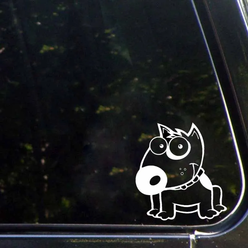 YJZT 16CM*17.2CM Funny Cute Dog Vinyl Car Styling Car Sticker Black/Silver C2-3278
YJZT 16CM*17.2CM Funny Cute Dog Vinyl Car Styling Car Sticker Black/Silver C2-3278