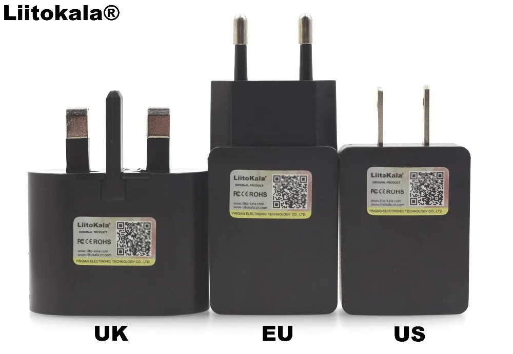 Liitokala 1A 2A USB Portable Plug EU / US / UK Plug Lii100 Lii202 Lii402 Charger Universal Plug
Liitokala 1A 2A USB Portable Plug EU / US / UK Plug Lii100 Lii202 Lii402 Charger Universal Plug