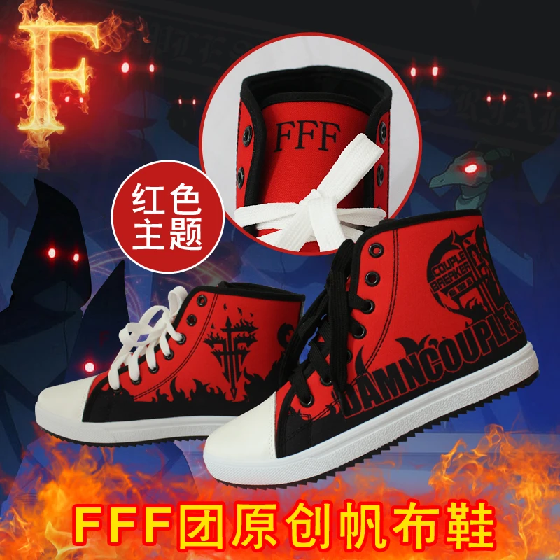 Halloween Cos Costume Baka to Test to Shoukanjuu FFF Cosplay Shoes Anime Cosplay Flat-Heeled Board Shoes High Top Canvas Shoes
Halloween Cos Costume Baka to Test to Shoukanjuu FFF Cosplay Shoes Anime Cosplay Flat-Heeled Board Shoes High Top Canvas Shoes