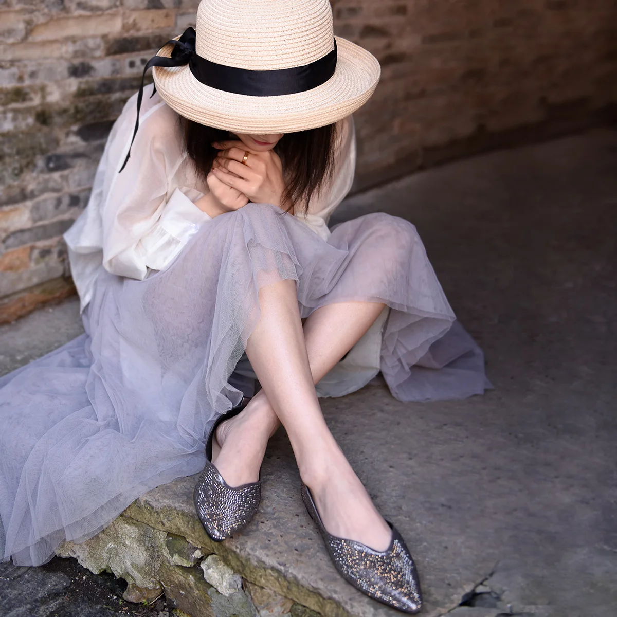 Artmu Original Fashion Crystal Shallow Mouth Women's Shoes Comfortable Pointed Toe New Summer Handmade Flats 9001-17
Artmu Original Fashion Crystal Shallow Mouth Women's Shoes Comfortable Pointed Toe New Summer Handmade Flats 9001-17