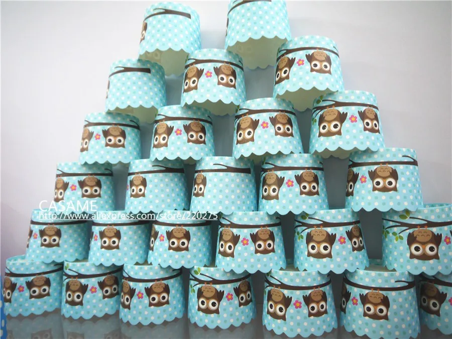 Бумага для кексов в упаковке домашних животных (50 коробок/1000 шт.)|paper cupcake cup|paper bag