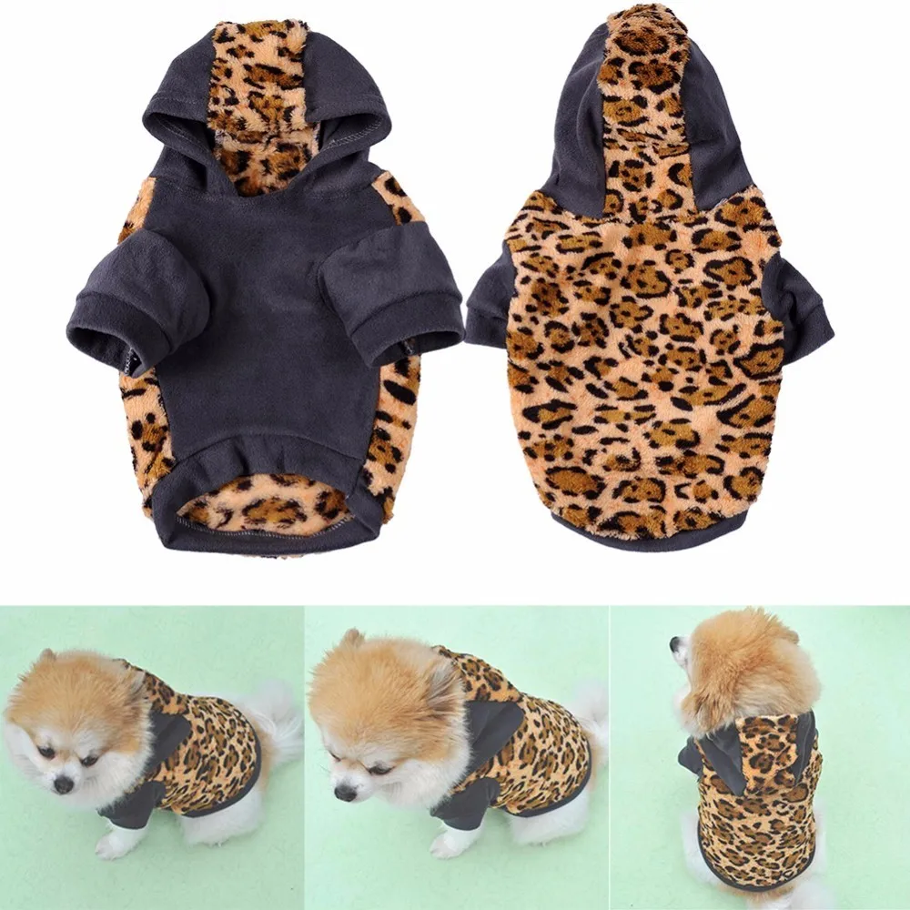 Dog Clothes Hoodie Leopard Flannel Pet Dog Puppy Sweater Cute Winter Warm Soft Pets Jumpsuit Coat Outwear Clothes for Dogs
Dog Clothes Hoodie Leopard Flannel Pet Dog Puppy Sweater Cute Winter Warm Soft Pets Jumpsuit Coat Outwear Clothes for Dogs