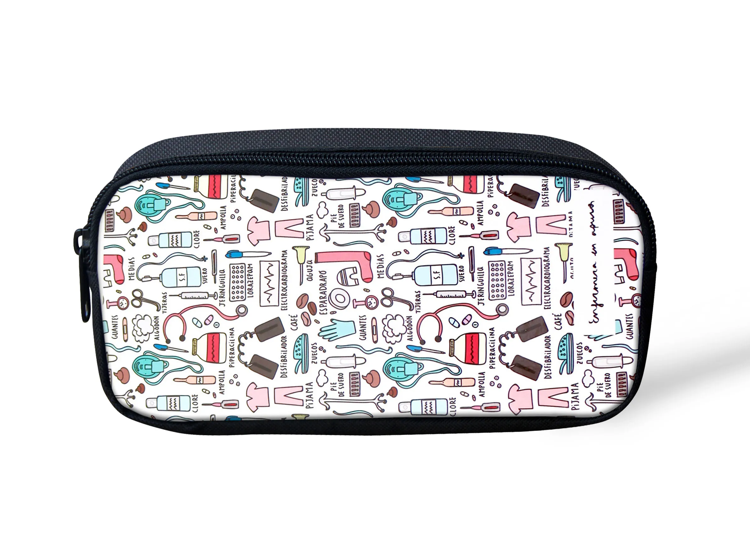 FORUDESIGNS Cartoon Nurse Doctor Cute Printed Women Makeup Bag Travel Makeup Case Cosmetic Bags Organizer Toiletry Storage Bag
FORUDESIGNS Cartoon Nurse Doctor Cute Printed Women Makeup Bag Travel Makeup Case Cosmetic Bags Organizer Toiletry Storage Bag