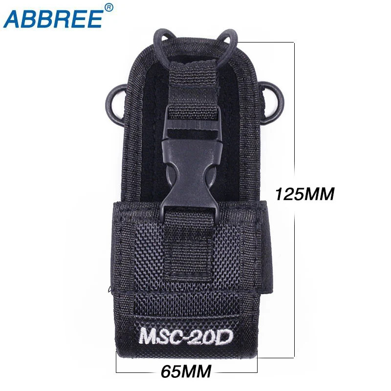 ABBREE MSC 20D нейлоновая многофункциональная сумка Кобура чехол для переноски BaoFeng UV 5R