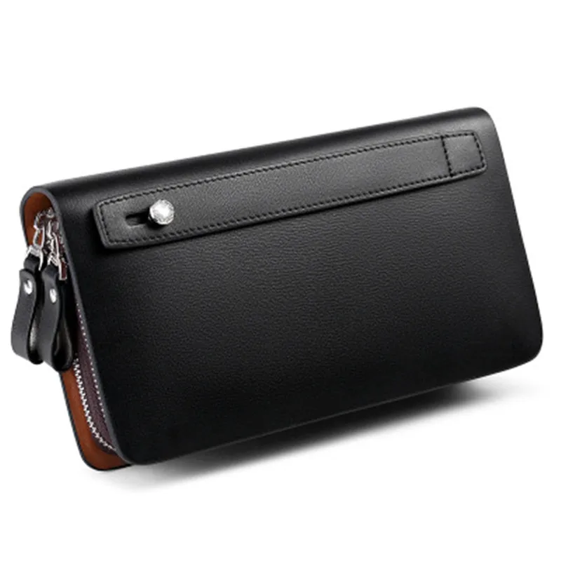 Williampolo double zipper men's wallet long clutch bag large capacity multi-card mobile wallet
Williampolo double zipper men's wallet long clutch bag large capacity multi-card mobile wallet