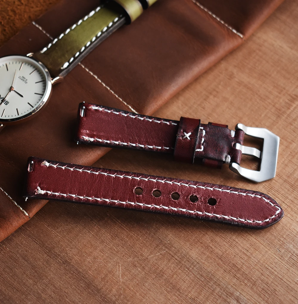 Onthelevel Handmade Men's Watch band forpanerai Radiomir18mm 20mm 22mm Leather Watch Straps Male Replacement Watchband
Onthelevel Handmade Men's Watch band forpanerai Radiomir18mm 20mm 22mm Leather Watch Straps Male Replacement Watchband