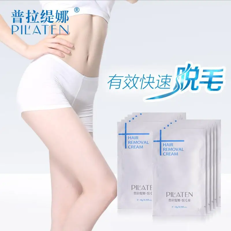 50pcs/lot Painless Depilatory Cream Mild Hair Removal Cream Armpit Legs Skin Care Pilaten Smooth Shrink Pores
50pcs/lot Painless Depilatory Cream Mild Hair Removal Cream Armpit Legs Skin Care Pilaten Smooth Shrink Pores