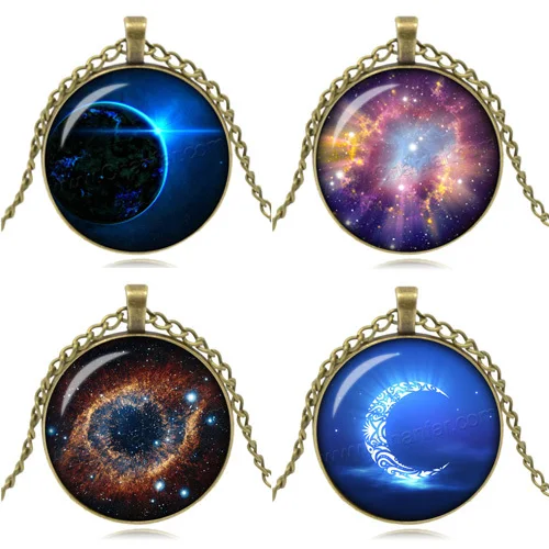 New Fashion Galaxy Necklace Lovely Galaxy Cabochon round Pendant Necklace Best Gift
New Fashion Galaxy Necklace Lovely Galaxy Cabochon round Pendant Necklace Best Gift