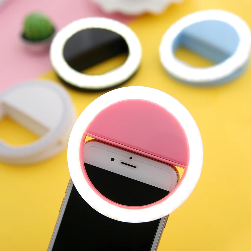 LED portable night lamp cell phone photo flash lamp LED self timer night pink circular LED lighting Make-up room bedroom HT18ZA5
LED portable night lamp cell phone photo flash lamp LED self timer night pink circular LED lighting Make-up room bedroom HT18ZA5