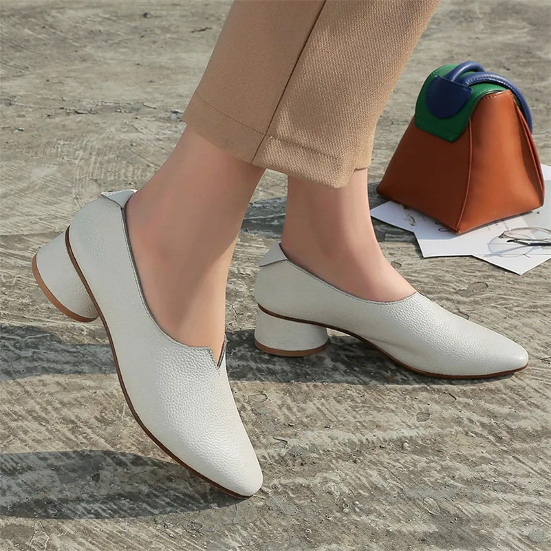 Dilalula Slip On Pumps Women Luxury Genuine Cow Leather Loafers Female Casual Spring Autumn Whole Leather Shoes Woman 33 43
Dilalula Slip On Pumps Women Luxury Genuine Cow Leather Loafers Female Casual Spring Autumn Whole Leather Shoes Woman 33 43
