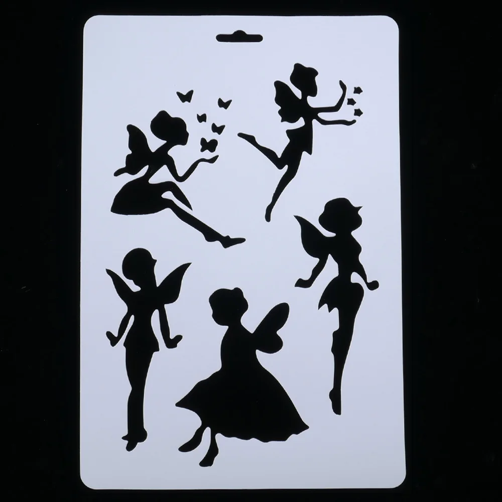 Angel Girl Layering Stencils DIY Craft For Walls Painting Scrapbooking Stamping Stamps Album Decorative Embossing Paper Cards
Angel Girl Layering Stencils DIY Craft For Walls Painting Scrapbooking Stamping Stamps Album Decorative Embossing Paper Cards
