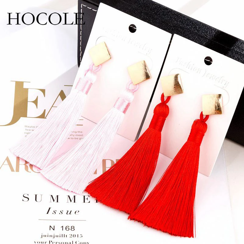 2018 Bohemian Long Tassel Earring For Women 12 Color Square Alloy Charm Fringed Drop Dangle Pendientes Statement Wedding Jewelry
2018 Bohemian Long Tassel Earring For Women 12 Color Square Alloy Charm Fringed Drop Dangle Pendientes Statement Wedding Jewelry
