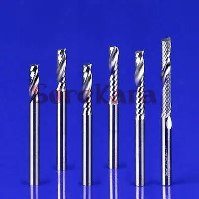 3.175* 28mm Single Flute CNC Router Bits One Flute Spiral End Mill Carbide Milling Spiral Cutter Cutting Tools For MDF
3.175* 28mm Single Flute CNC Router Bits One Flute Spiral End Mill Carbide Milling Spiral Cutter Cutting Tools For MDF