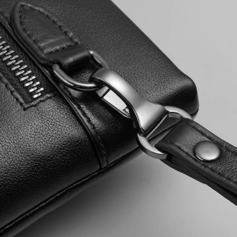 Cowhide men's business Wallet / Genuine leather man vintage purse Luxury card holder Leather Clutch wallet | Багаж и сумки