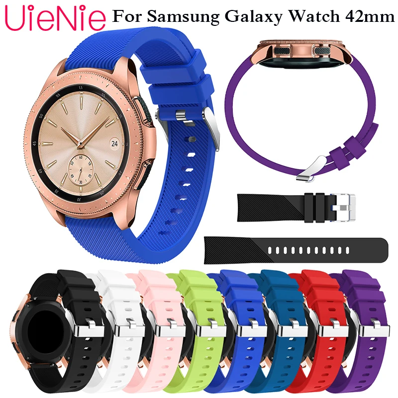 20mm Silicone Watchband for Samsung Galaxy Watch 42mm Striped Replacement Bracelet Band Strap for Samsung Gear S2 Accessories
20mm Silicone Watchband for Samsung Galaxy Watch 42mm Striped Replacement Bracelet Band Strap for Samsung Gear S2 Accessories