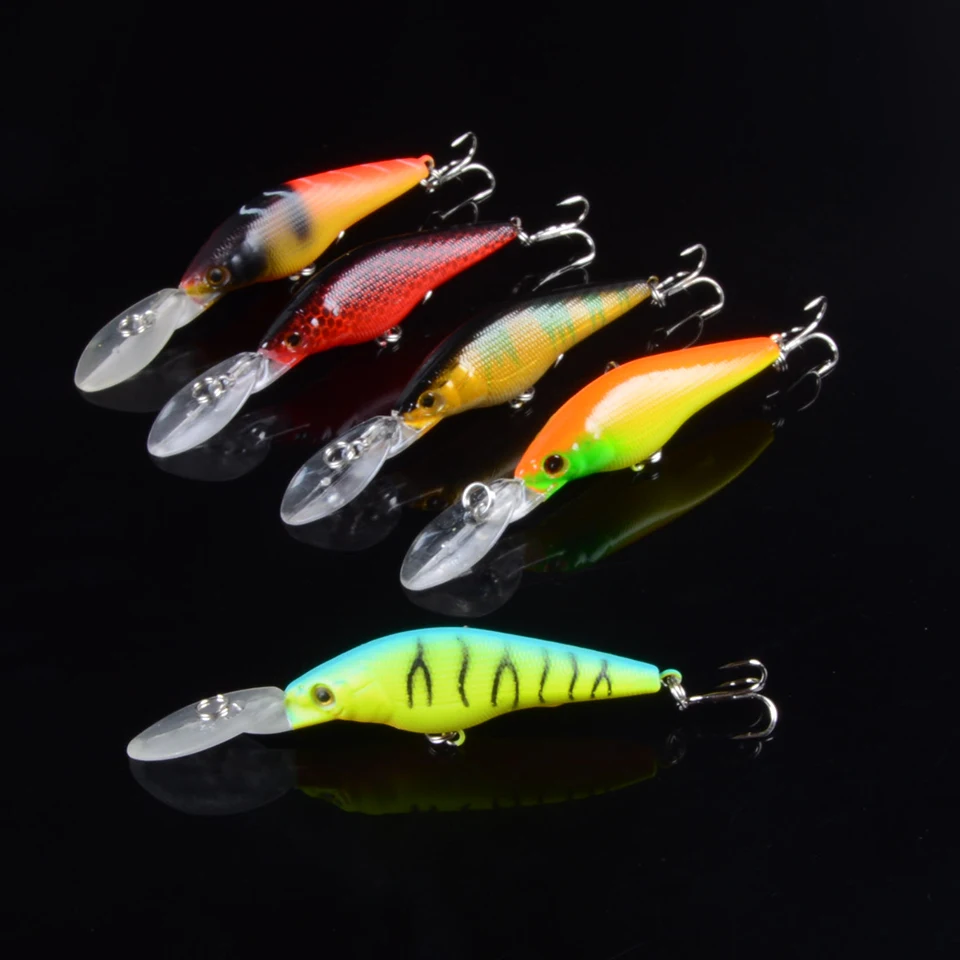 1pcs 9cm 6.6g 5 Colors Plastic Hard Crank Crankbait Baits Fishing Lures Minnow Two Treble Hooks Pesca With 3D Eyes
1pcs 9cm 6.6g 5 Colors Plastic Hard Crank Crankbait Baits Fishing Lures Minnow Two Treble Hooks Pesca With 3D Eyes