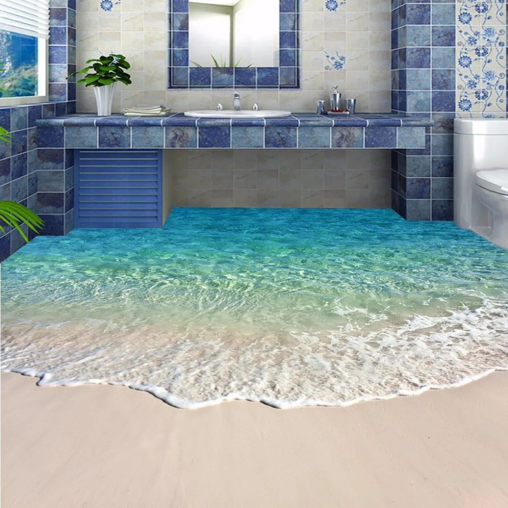 Free Shipping 3D surf sea water beach shell sea star living room bathroom office decoration floor wallpaper mural
Free Shipping 3D surf sea water beach shell sea star living room bathroom office decoration floor wallpaper mural