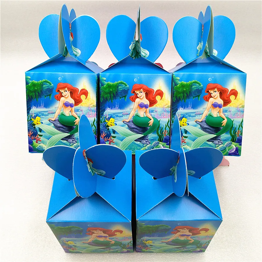 6pcs Little Mermaid Candy Box Party Suppliers Gift Box For Kids Girl Birthday Party Decoration Baby Shower Mermaid Party Favors
6pcs Little Mermaid Candy Box Party Suppliers Gift Box For Kids Girl Birthday Party Decoration Baby Shower Mermaid Party Favors