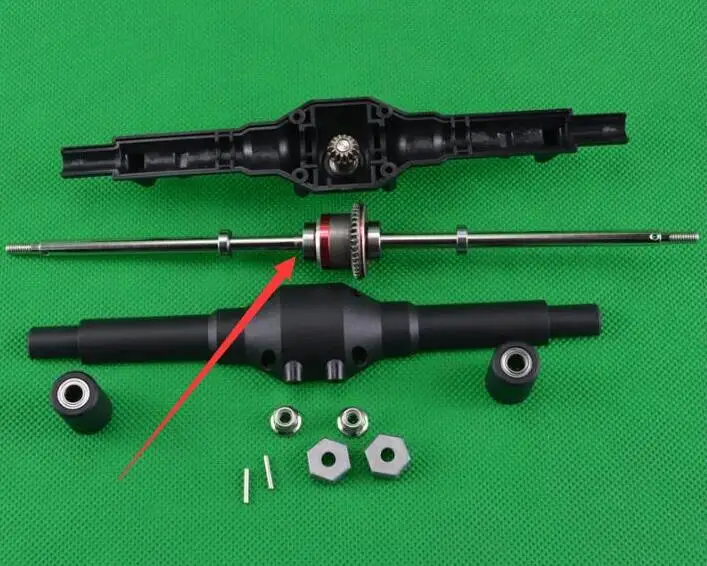 Wltoys 12428 12428 RC Car Spare parts Upgraded metal differential gear or rear axle box Metal gear
Wltoys 12428 12428 RC Car Spare parts Upgraded metal differential gear or rear axle box Metal gear