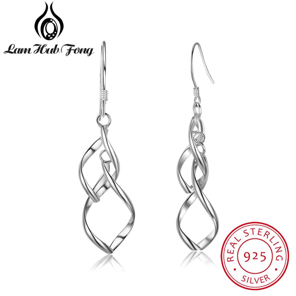 925 Sterling Silver Twisted Tassel Drop Earrings for Women Double Layers Dangle Earrings Trendy Fine Jewelry Gift (Lam Hub Fong)
925 Sterling Silver Twisted Tassel Drop Earrings for Women Double Layers Dangle Earrings Trendy Fine Jewelry Gift (Lam Hub Fong)