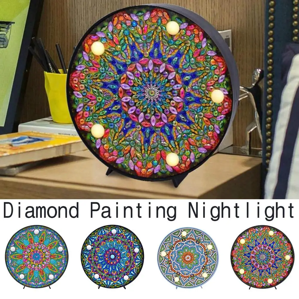 LED Decoration Light Landscape DIY Full Drill Diamond Painting Light Bedroom Night Lamp Home Desk Decorative Animal Night Lamp
LED Decoration Light Landscape DIY Full Drill Diamond Painting Light Bedroom Night Lamp Home Desk Decorative Animal Night Lamp