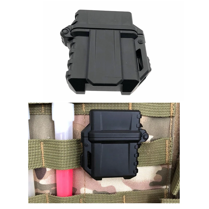 Tactical Lighter Storage Case Outdoor Multitool Tools Container Organizer Holder
Tactical Lighter Storage Case Outdoor Multitool Tools Container Organizer Holder