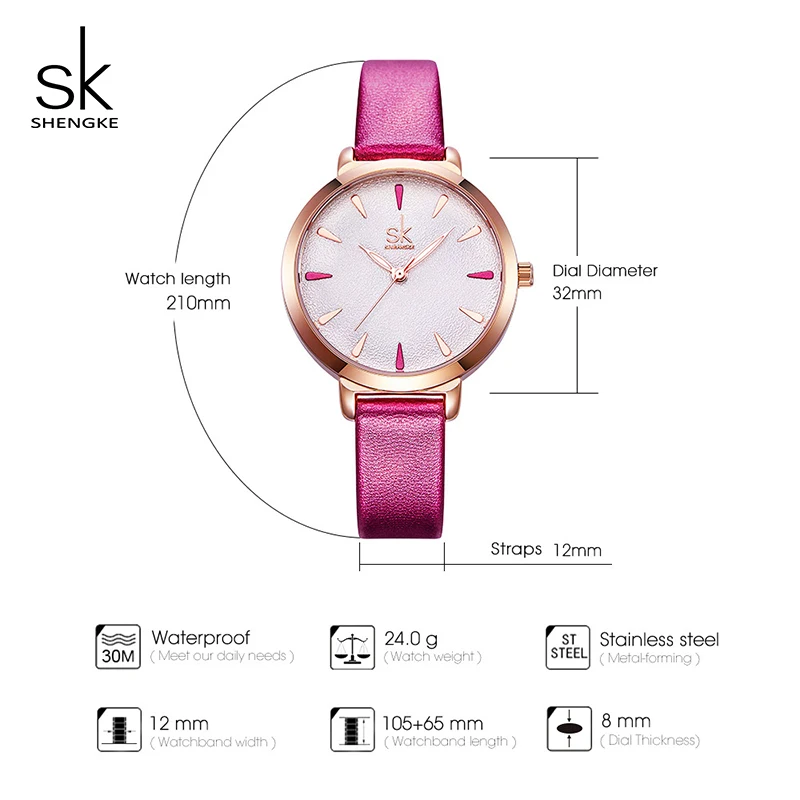 Shengke Watches Women Fashion Lether Strap Quartz Watch Female Clock Luminous Montre Femme 2019 SK Women Wrist Watch #K8019
Shengke Watches Women Fashion Lether Strap Quartz Watch Female Clock Luminous Montre Femme 2019 SK Women Wrist Watch #K8019