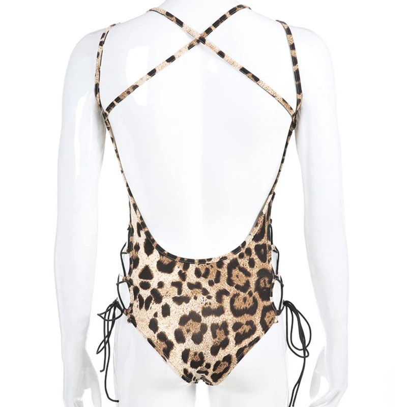 Fashion Sexy Ladies Sling Leopard Print Printed On Both Sides Strapless Backless Bodysuit
Fashion Sexy Ladies Sling Leopard Print Printed On Both Sides Strapless Backless Bodysuit