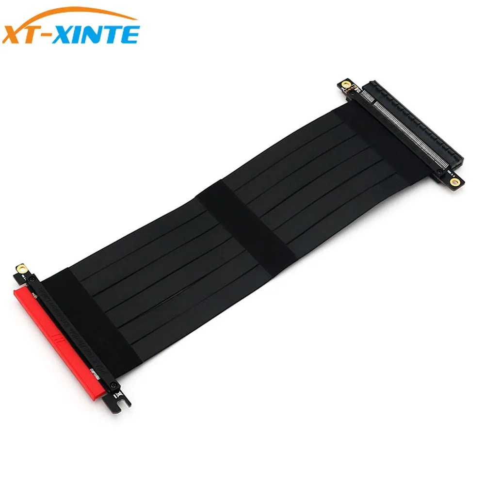 XT-XINTE PCI Express 16x Flexible Cable Riser Card Extension Port Adapter Graphics video Card extend cord for 1U 2U Chassis
XT-XINTE PCI Express 16x Flexible Cable Riser Card Extension Port Adapter Graphics video Card extend cord for 1U 2U Chassis
