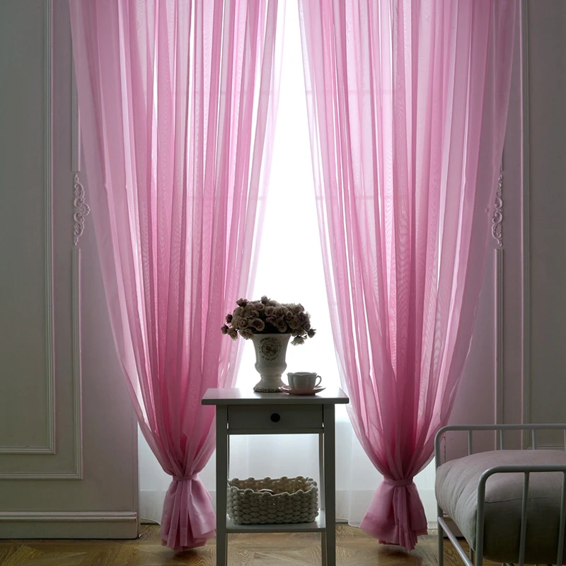 One Panels Solid Sheer Curtains For Bedroom Window Tulle Decoration Polyester Modern Voile Curtains Organza (9 Color)
One Panels Solid Sheer Curtains For Bedroom Window Tulle Decoration Polyester Modern Voile Curtains Organza (9 Color)