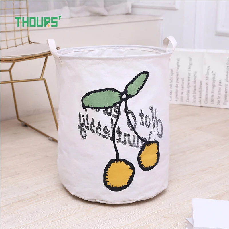 Thours Flamingo Cherry Folding Canvas Laundry Basket Dirty Clothes Storage Hamper Kids Toys Organizer Box Home Storage Bin
Thours Flamingo Cherry Folding Canvas Laundry Basket Dirty Clothes Storage Hamper Kids Toys Organizer Box Home Storage Bin