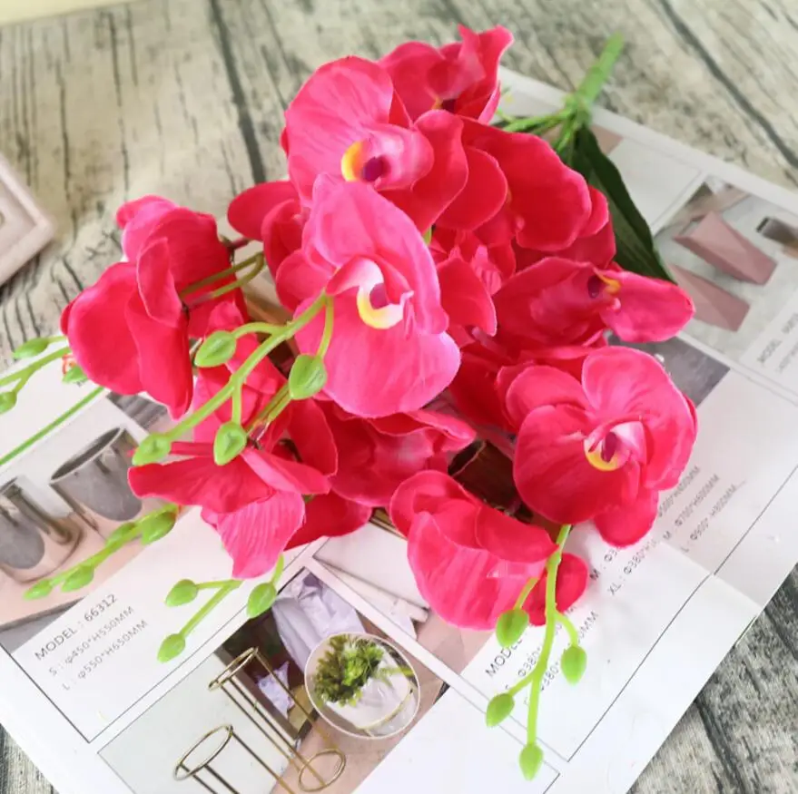 5pcs Artificial Moth orchid Flower Flowers Leaf For Wedding Bridal Bouquet Home Office Party Decoration
5pcs Artificial Moth orchid Flower Flowers Leaf For Wedding Bridal Bouquet Home Office Party Decoration