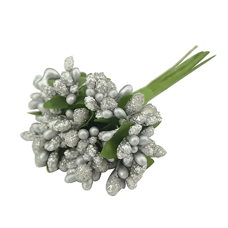 144 шт./лот Искусственные цветы с тычинками для рукоделия домашние аксессуары