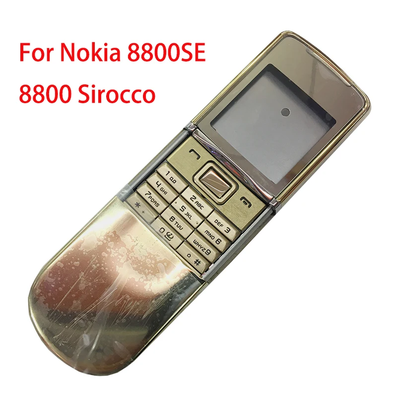 ZUGZUC новый металлический корпус для Nokia 8800 Sirocco 8800SE полный корпус мобильный телефон корпус русская/английская клавиатура
ZUGZUC новый металлический корпус для Nokia 8800 Sirocco 8800SE полный корпус мобильный телефон корпус русская/английская клавиатура